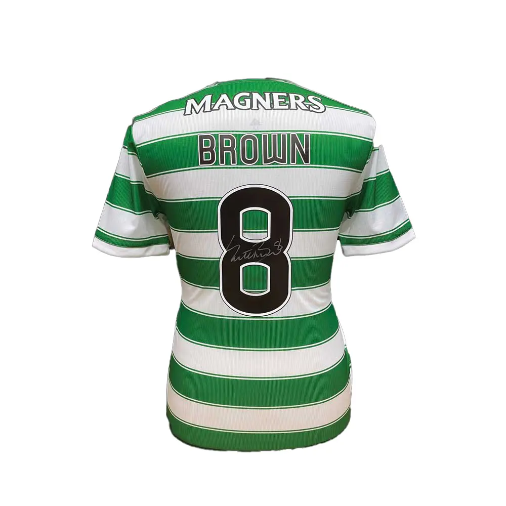 Scott Brown signed Celtic shirt