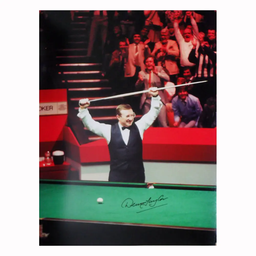 Dennis Taylor signed 16x12" photo