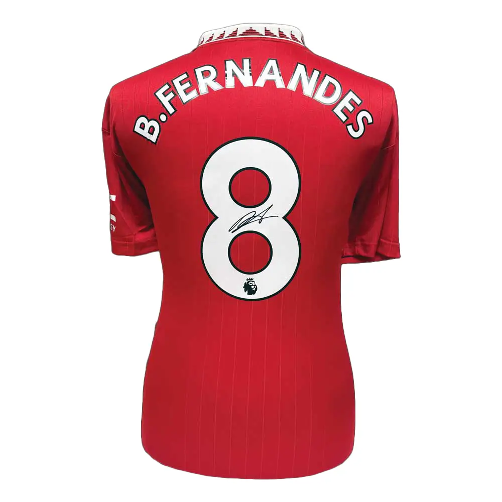 Bruno Fernandes signed Manchester United 2022/23 Home Shirt