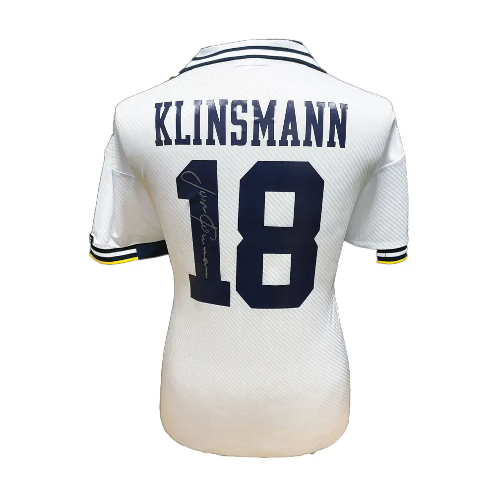 Jürgen Klinsmann signed Tottenham 1994 shirt