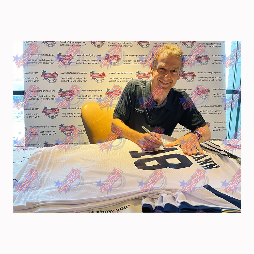Jürgen Klinsmann signed Tottenham 1994 shirt