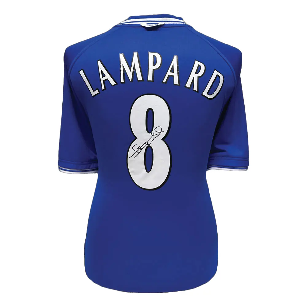 Frank Lampard signed Chelsea shirt