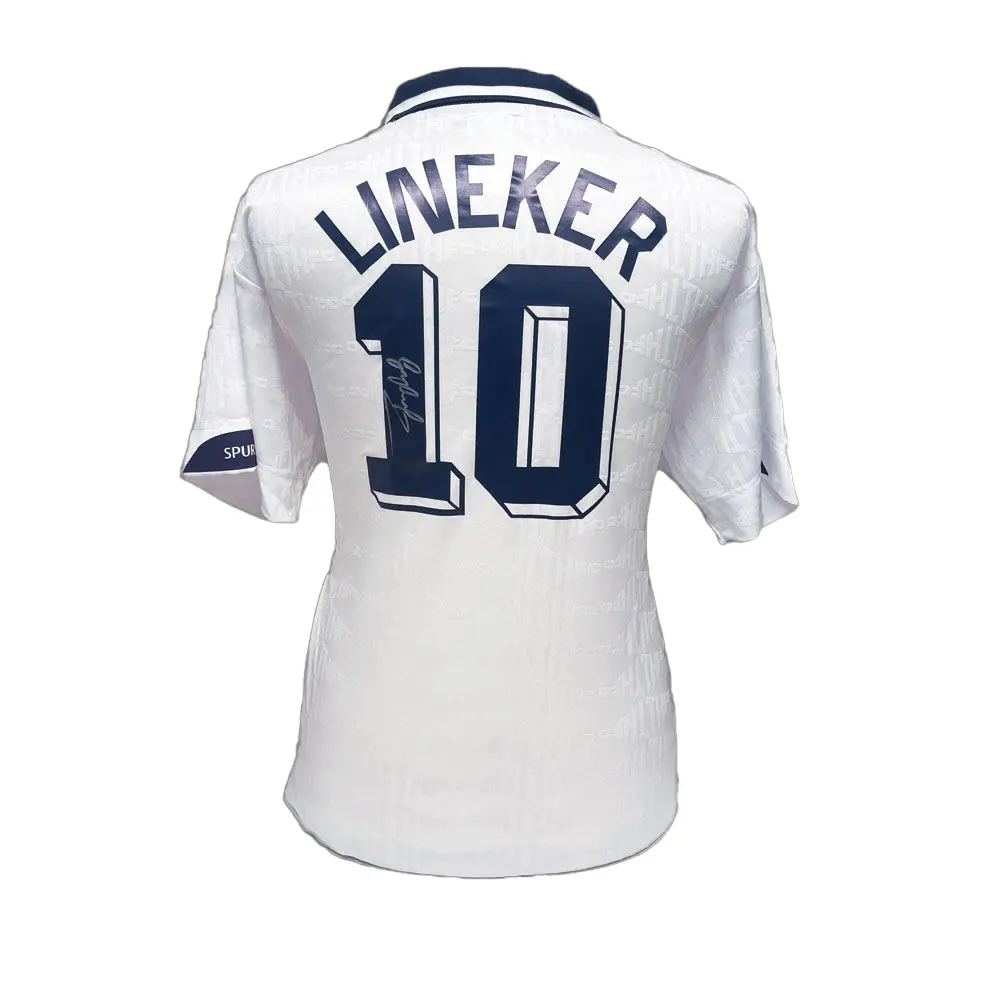Gary Lineker signed Tottenham 1991 FA Cup Final shirt