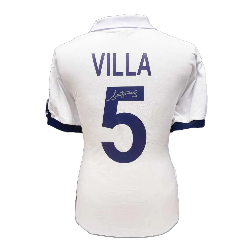 Ricky Villa signed 1978 Tottenham #5 shirt