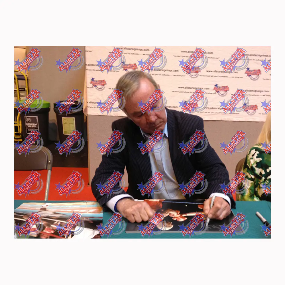 Alan Minter signed 16x12 photo