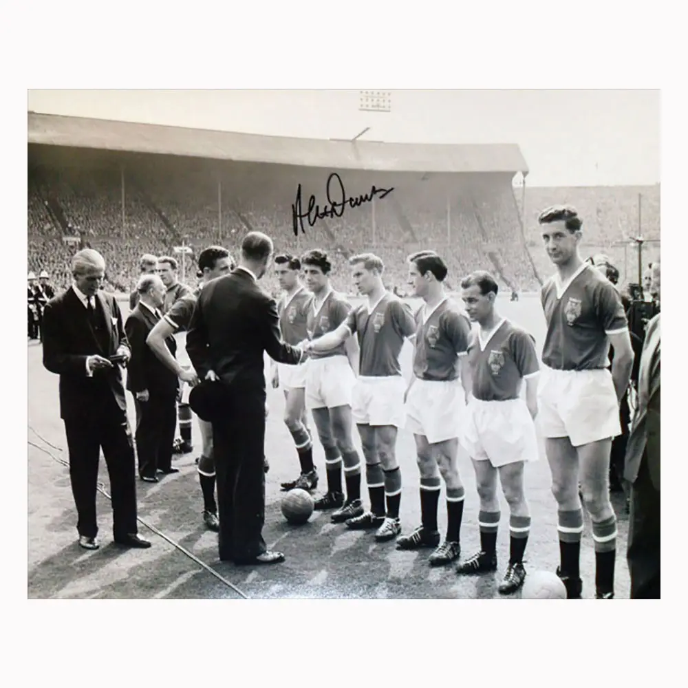 Alex Dawson signed Manchester United photo