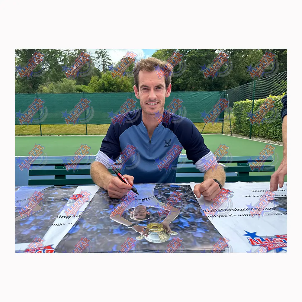 Andy Murray framed & signed 16x20 photo