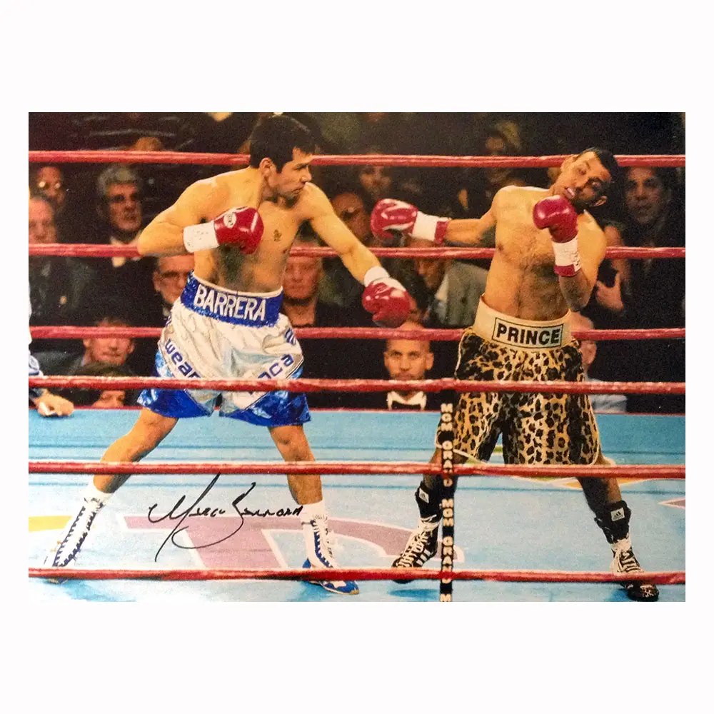Marco Antonio Barrera signed 16x12 photo