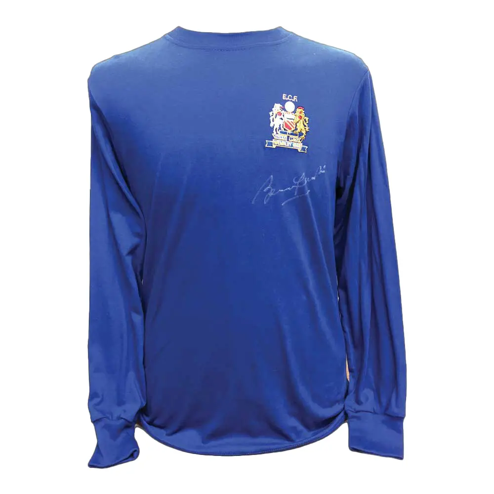 Sir Bobby Charlton signed Manchester United 1968 shirt