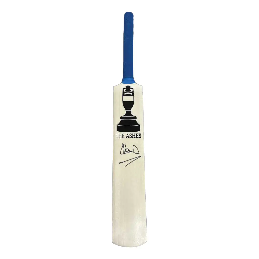 Ian Botham signed Ashes cricket mini bat