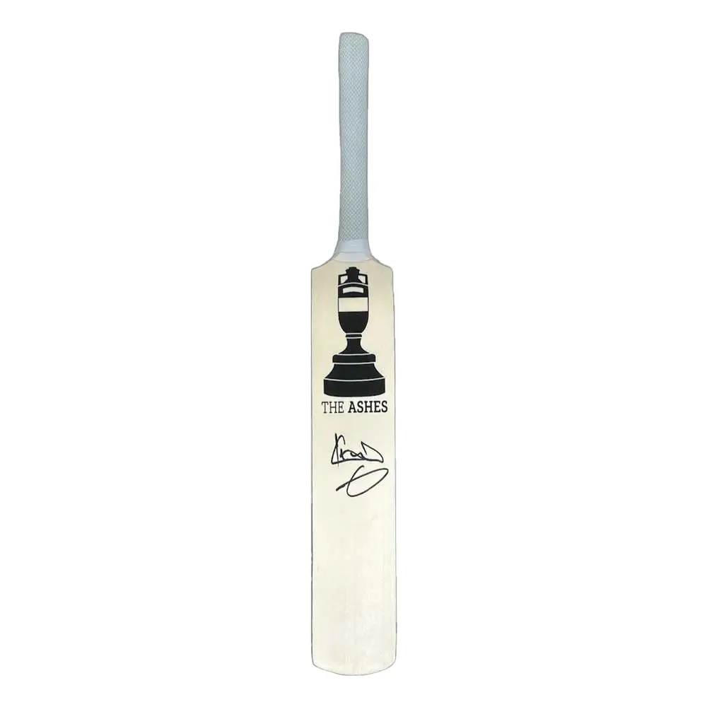 Ian Botham signed Ashes cricket mini bat
