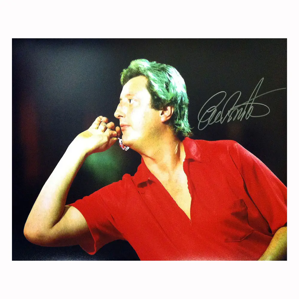 Eric Bristow signed 16x12" photo