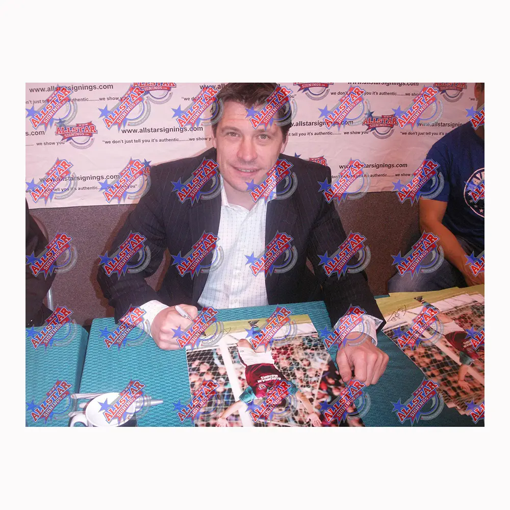 Tony Cottee signed West Ham United16x12 photo.