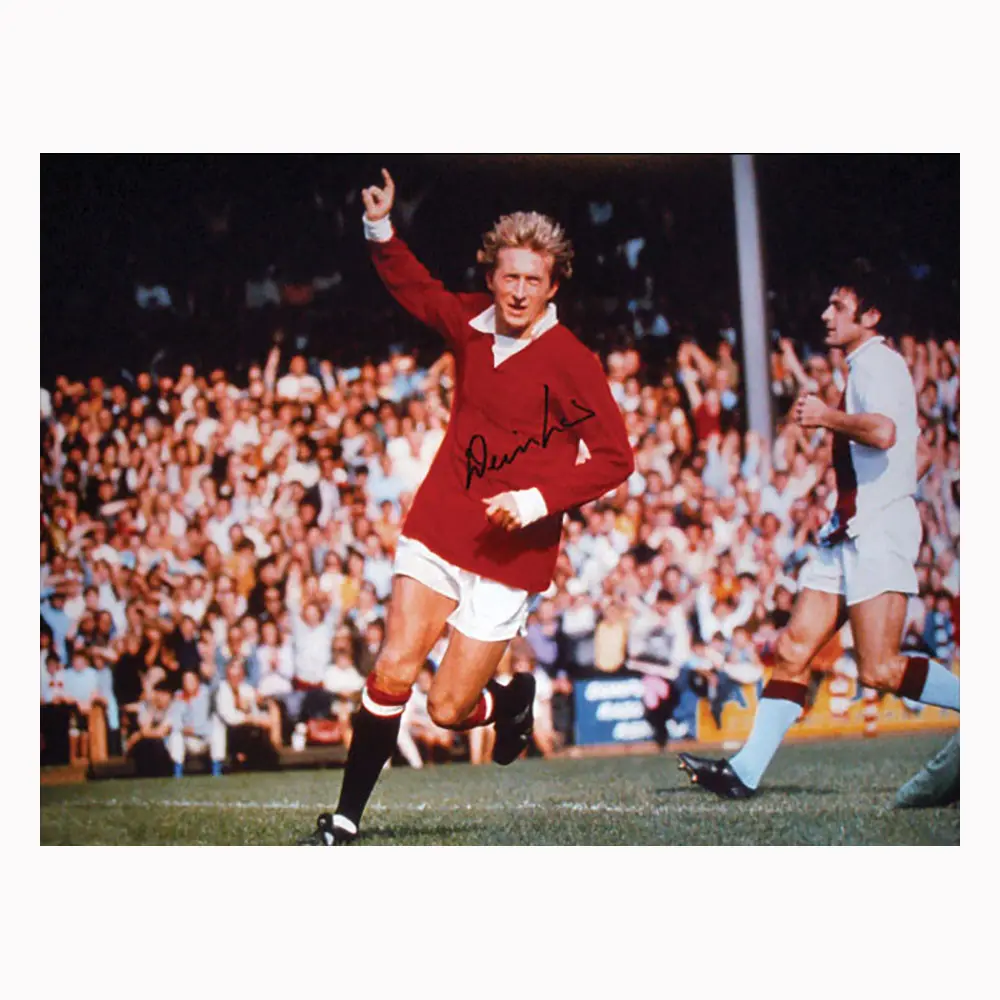 Denis Law signed photo