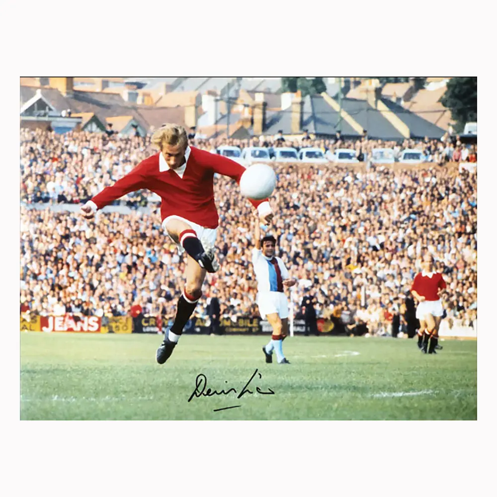 Denis Law signed photo