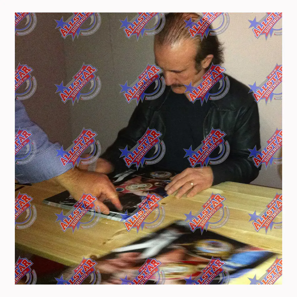 Enzo Calzaghe signed photo