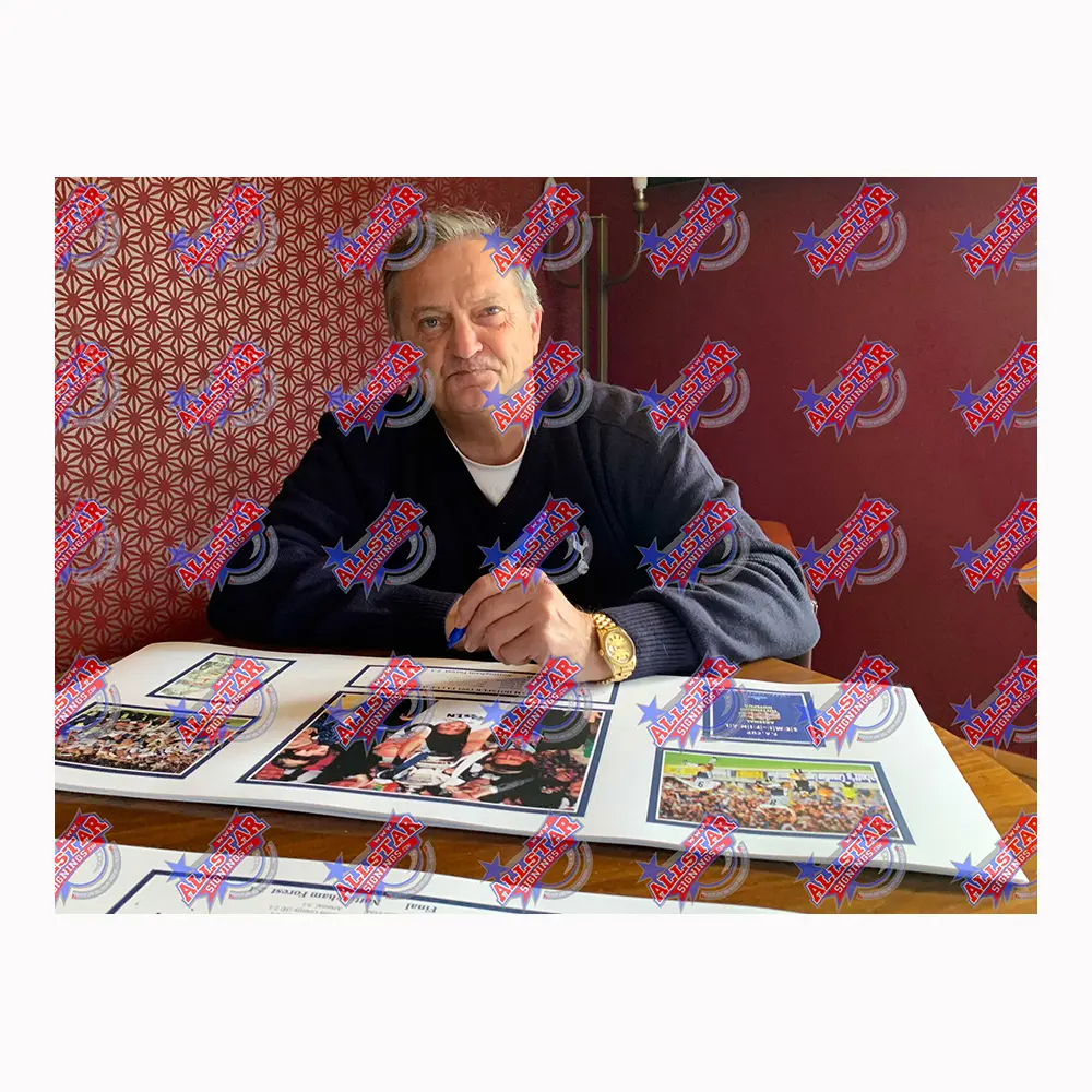 Gary Mabbutt signed Tottenham 1991 FA Cup Winners storyboard