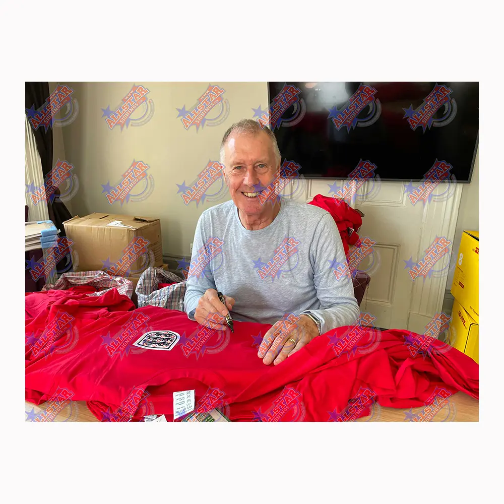 Sir Geoff Hurst Signed 1966 England World Cup shirt