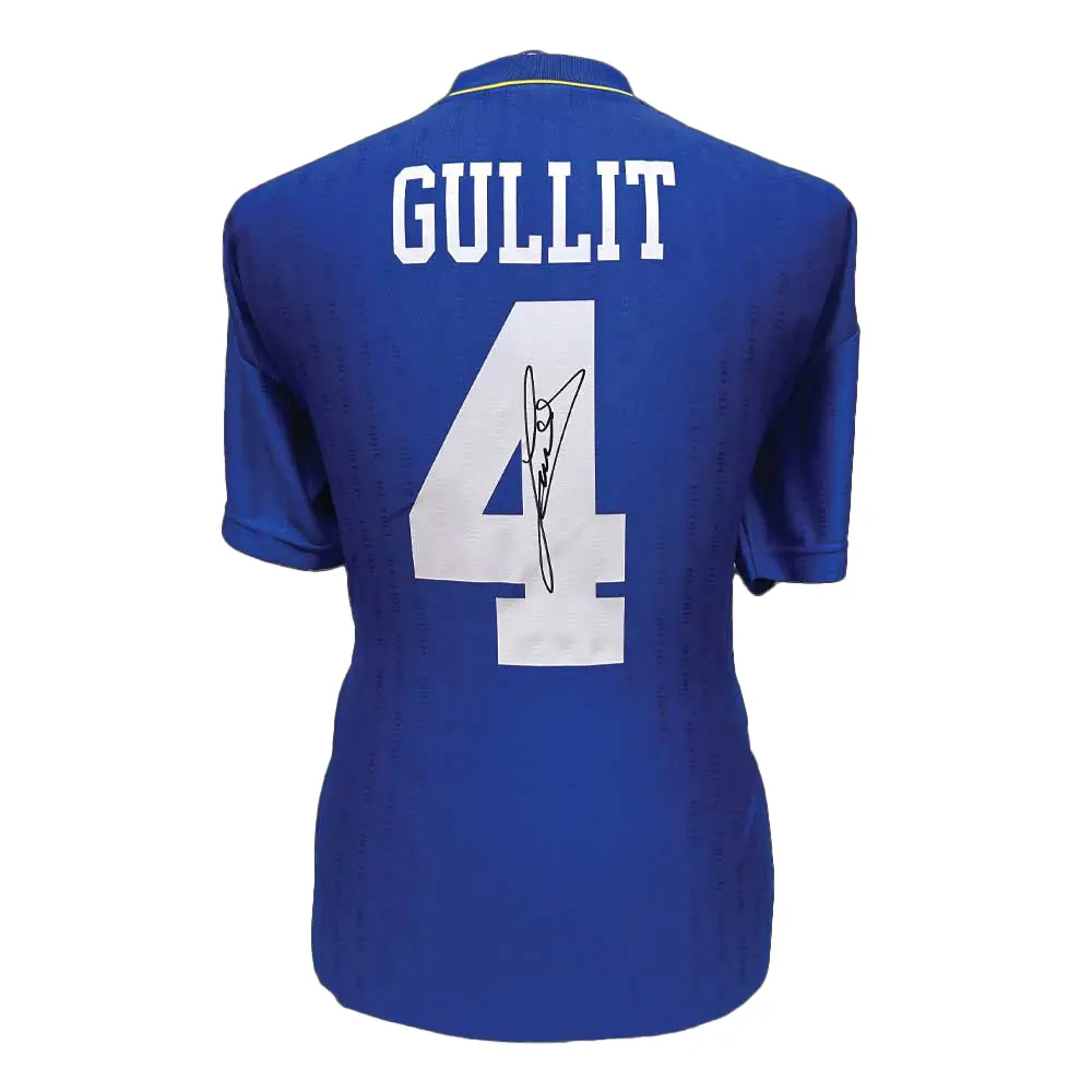 Ruud Gullit signed Chelsea 1997 FA Cup Final shirt
