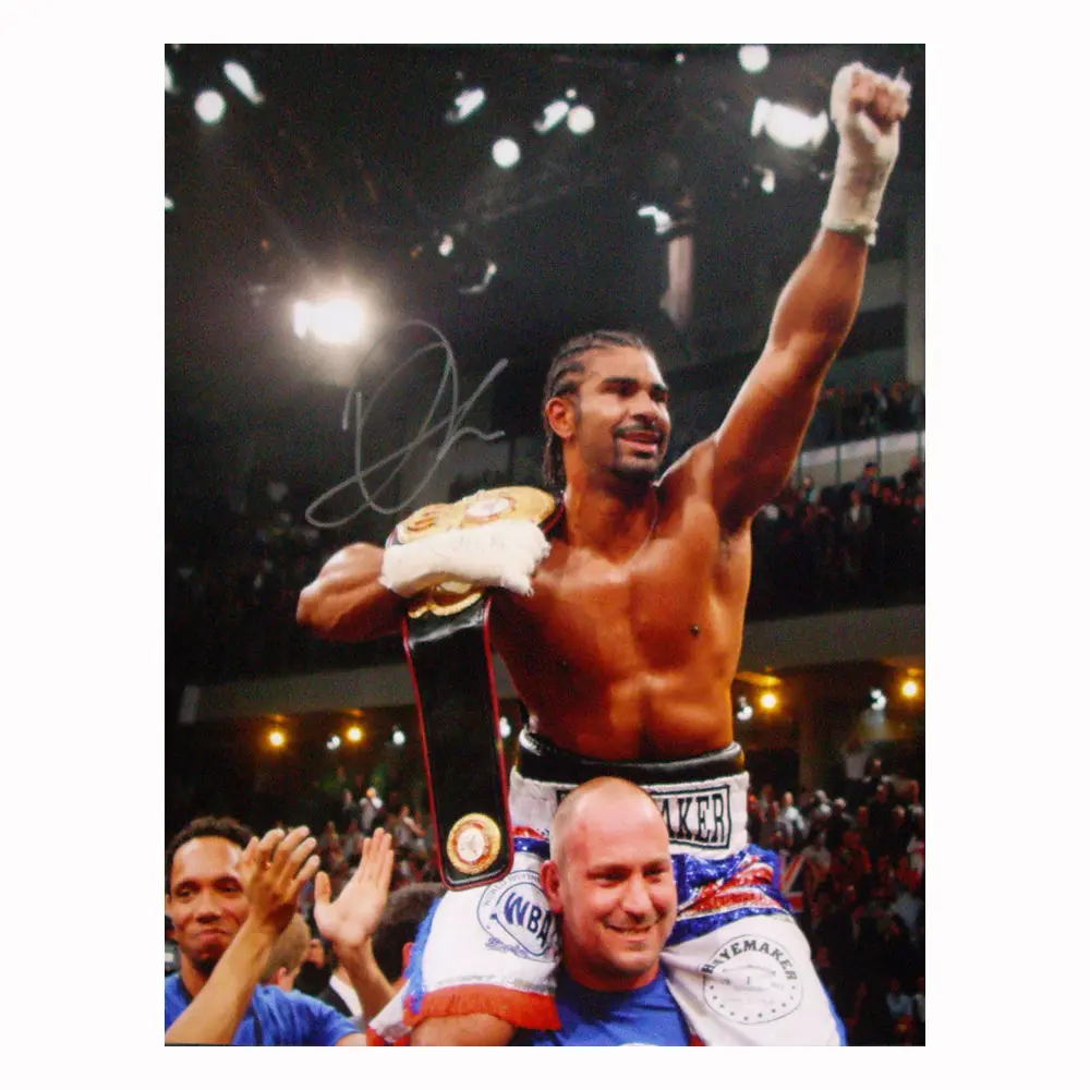 David Haye signed 16x20 photo