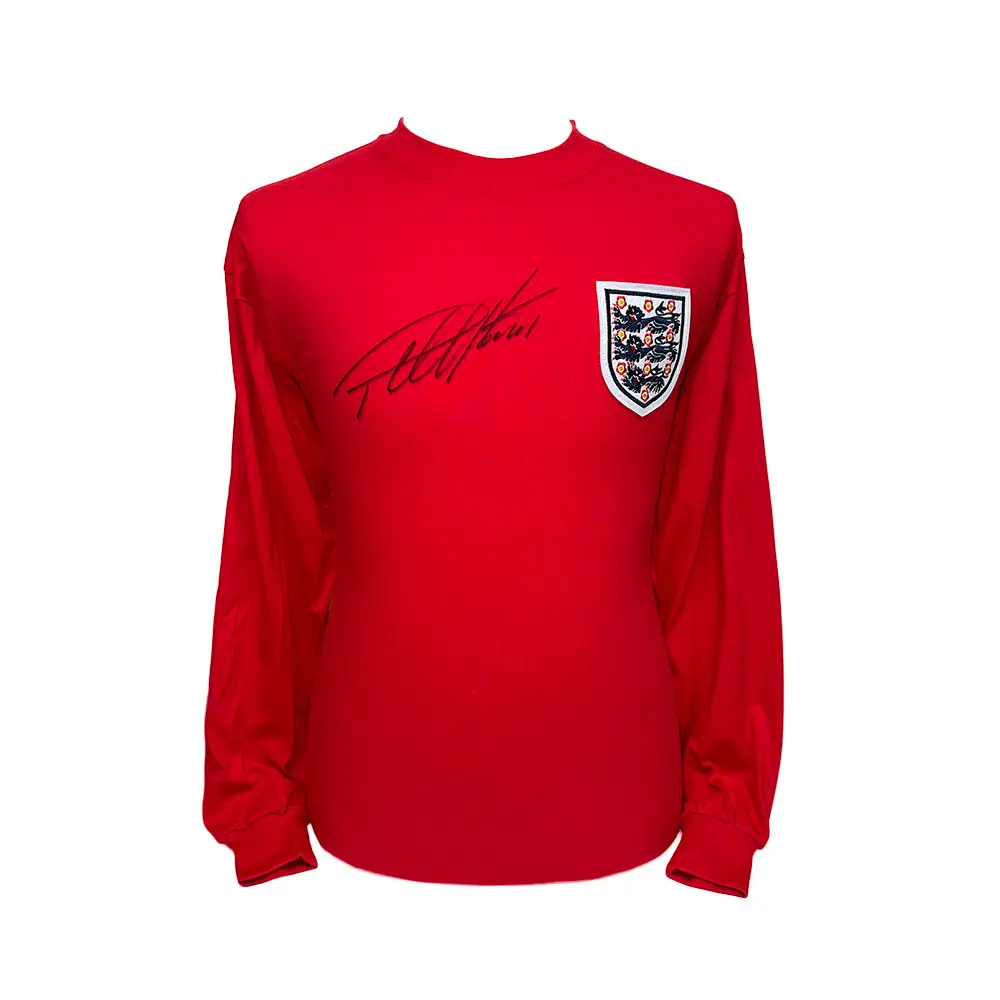 Sir Geoff Hurst Signed 1966 England World Cup shirt