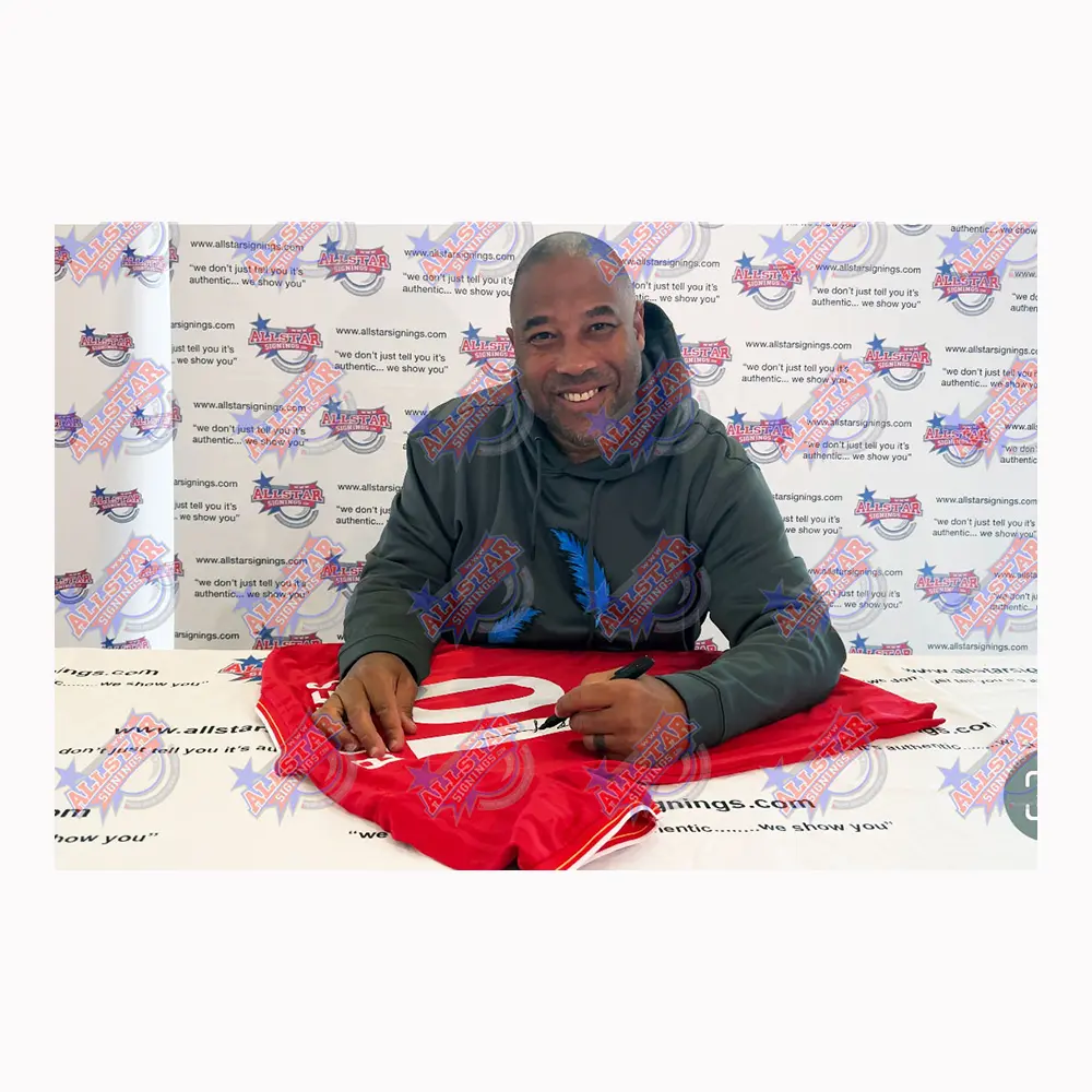 John Barnes Signed Liverpool 10 shirt