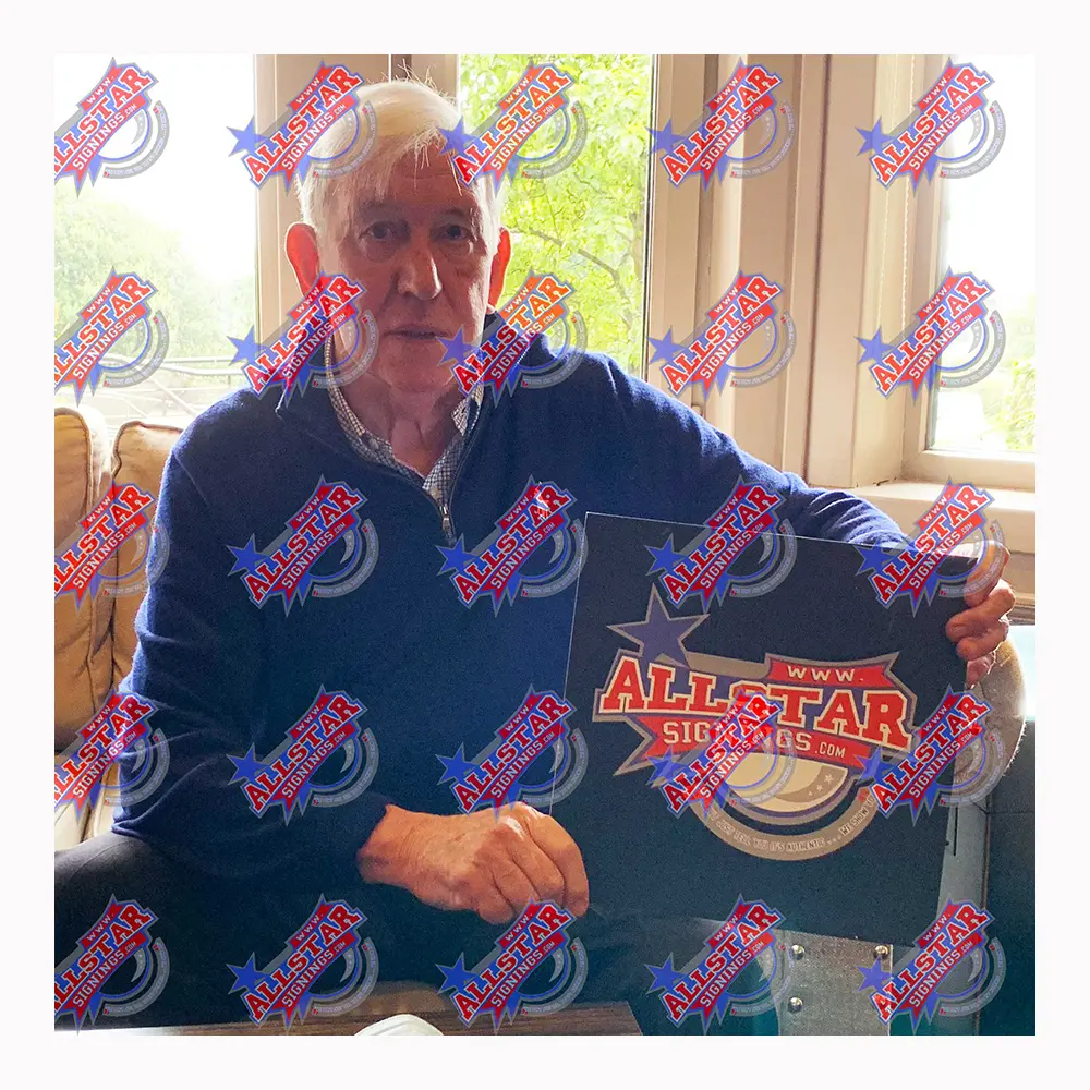 John Greig signed photo.