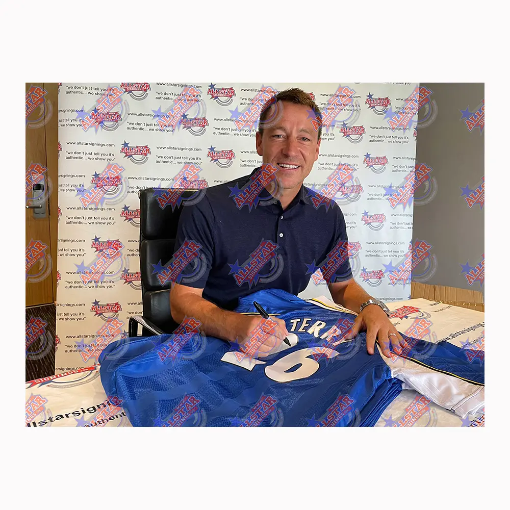 John Terry signed Chelsea 1998 shirt