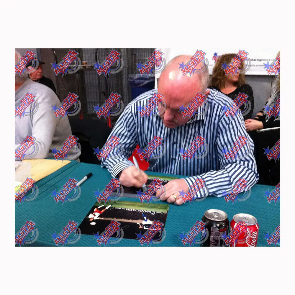 John Wark Signed Ipswich photo.