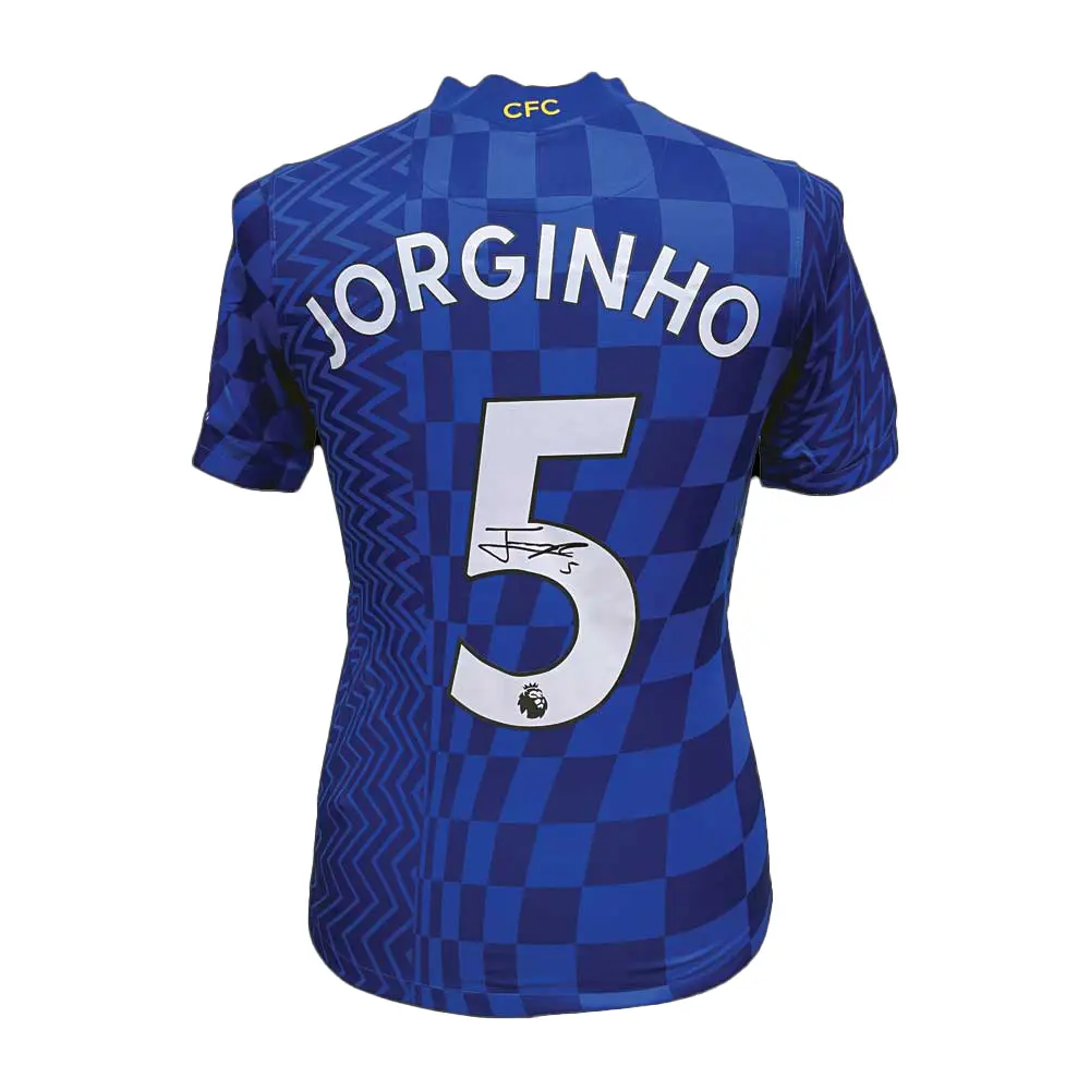 Jorginho signed Chelsea 2021/22 shirt
