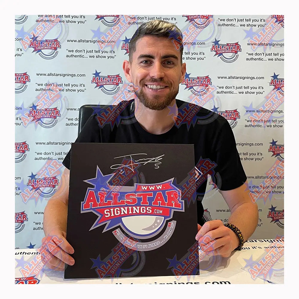 Jorginho signed Chelsea 2021/22 shirt