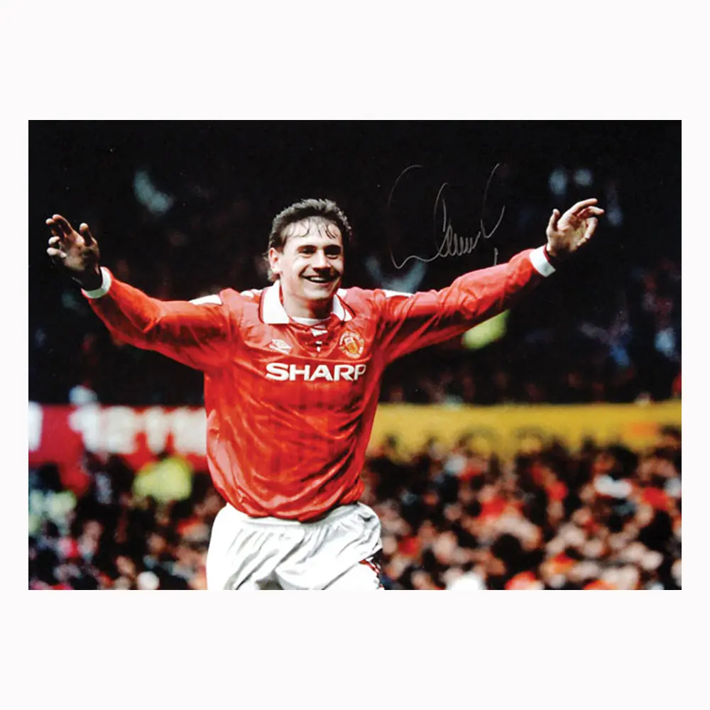 Andrei Kanchelskis Signed Manchester United photo