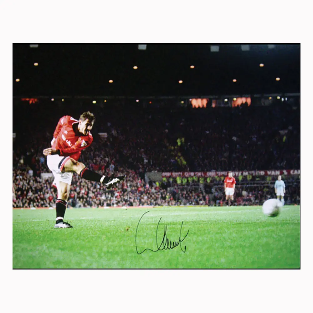 Andrei Kanchelskis Signed Manchester United photo