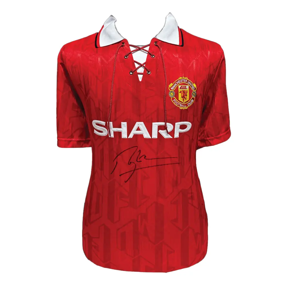 Roy Keane signed Manchester United 1994 shirt