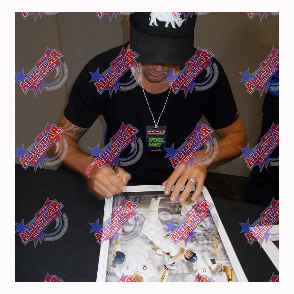 Kevin Pietersen signed England Cricket photo