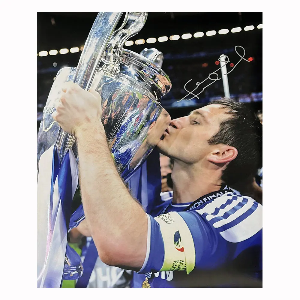 Frank Lampard Signed Chelsea photo