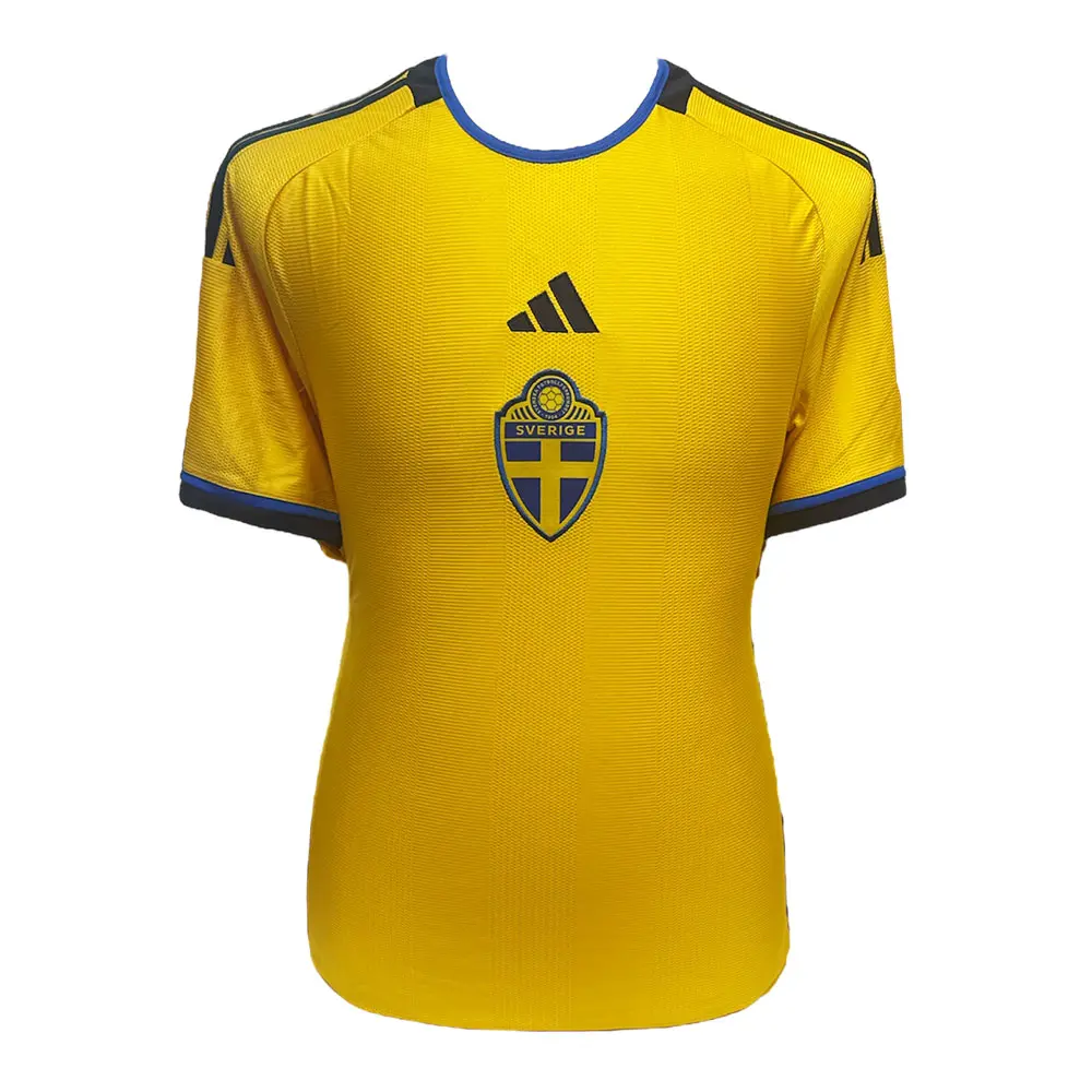 Henrik Larsson Signed Sweden Shirt