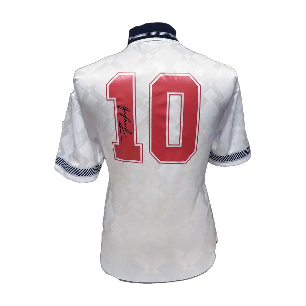 Gary Lineker Signed England 1990 shirt
