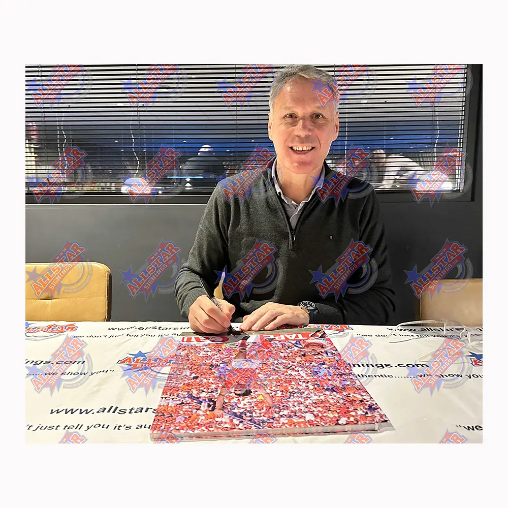 Marco Van Basten signed 1988 European Championships photo.