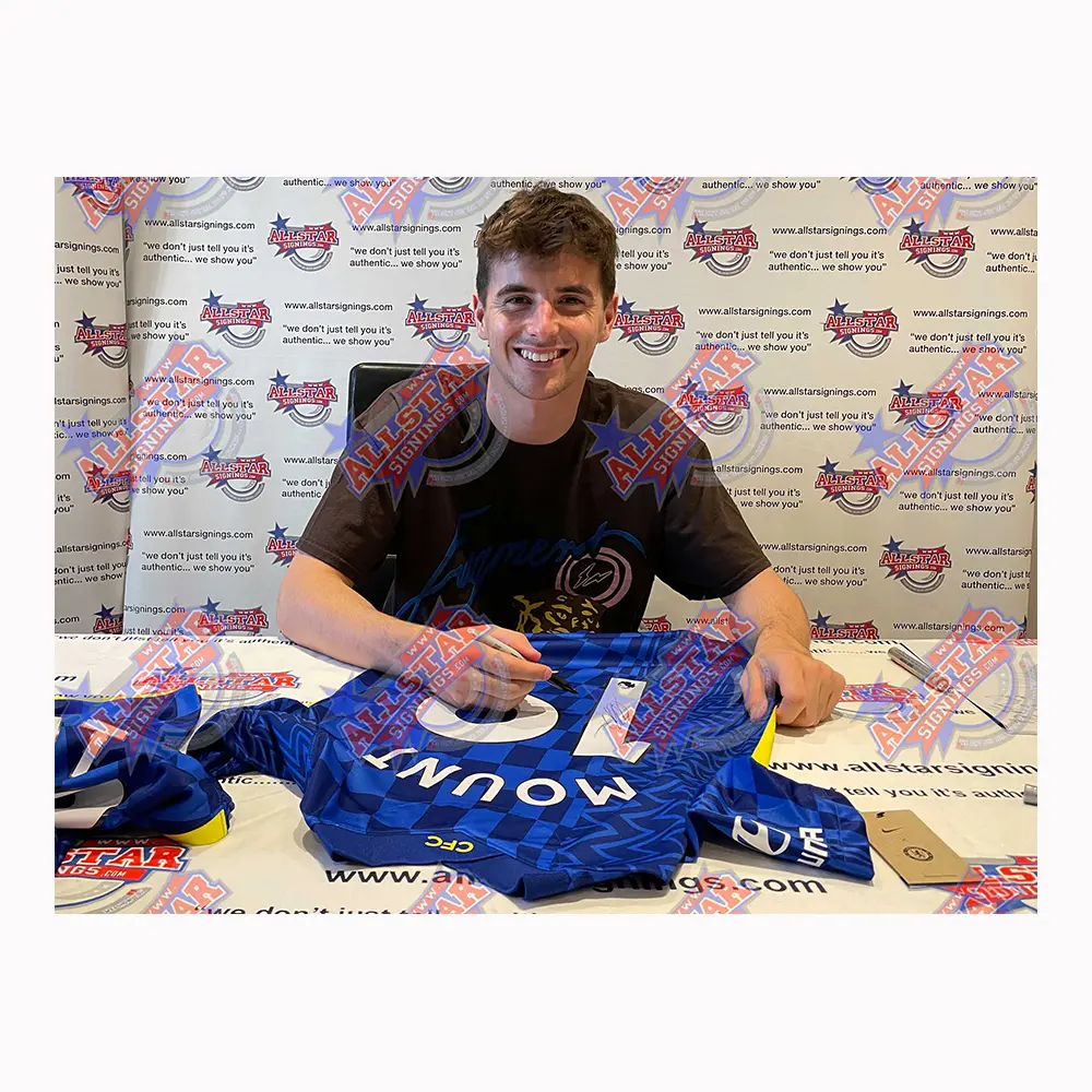 Mason Mount signed Chelsea 2021/22 shirt
