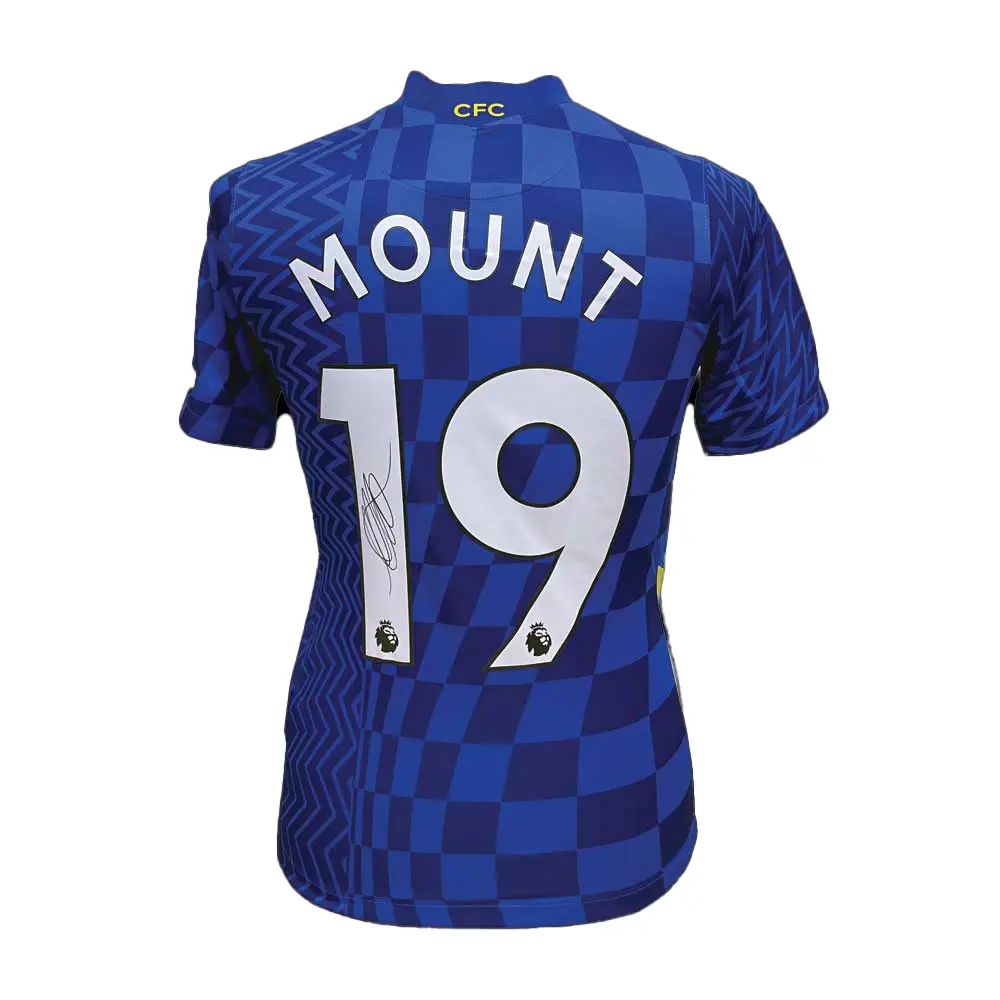 Mason Mount signed Chelsea 2021/22 shirt