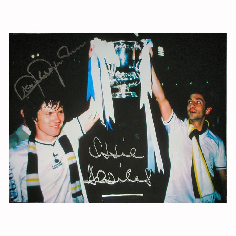 Ossie Ardiles & Steve Perryman signed 16x12 photo.