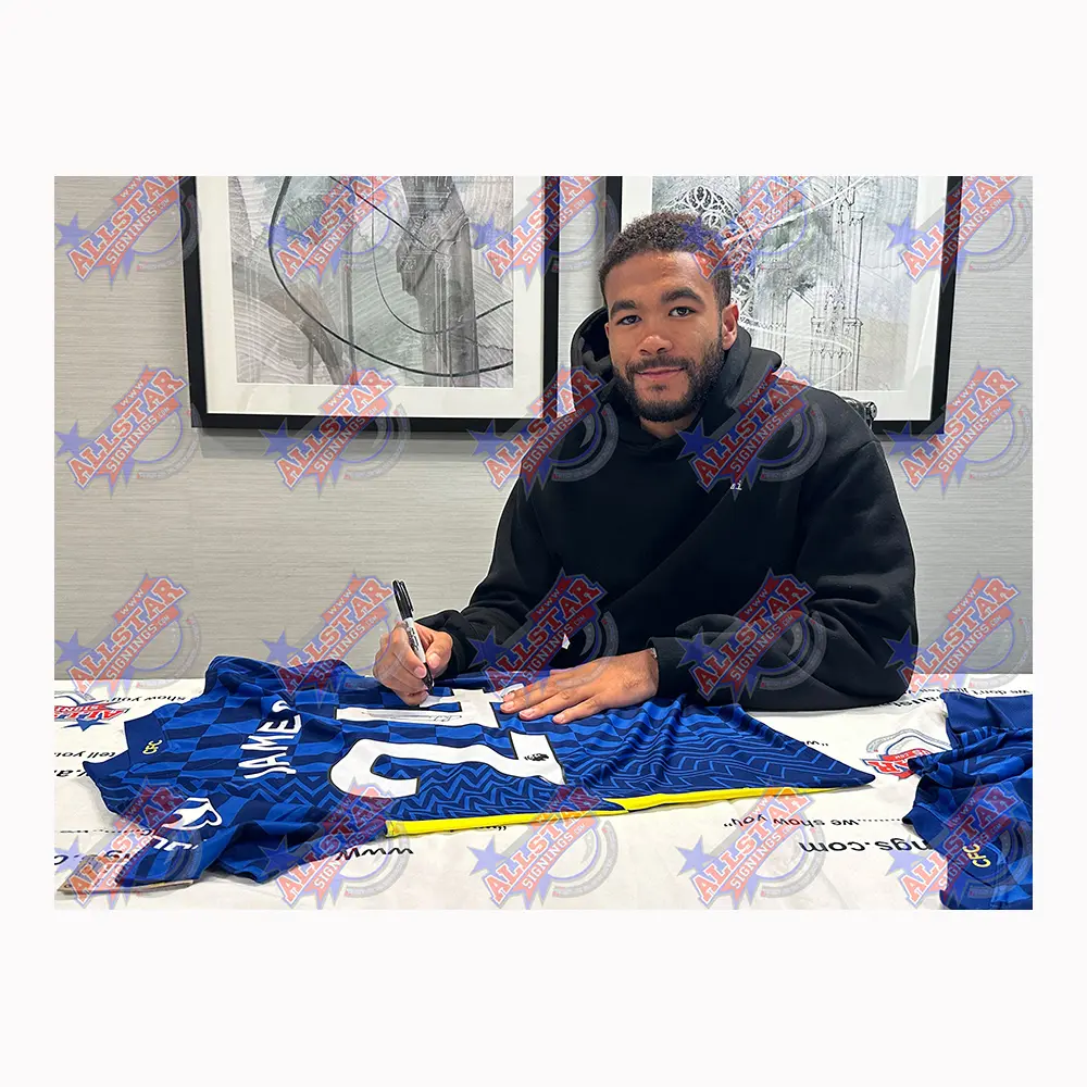 Reece James signed Chelsea 2021/22 shirt