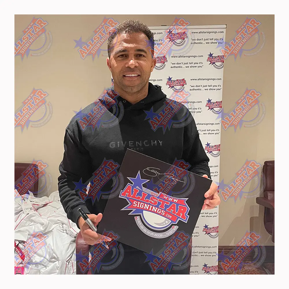 Jason Robinson signed England 2003 World Cup Final 30x12 storyboard