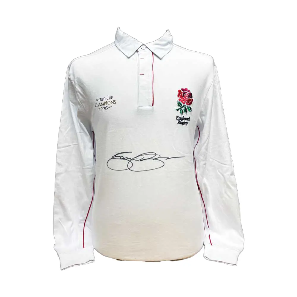 Jason Robinson signed England Rugby shirt