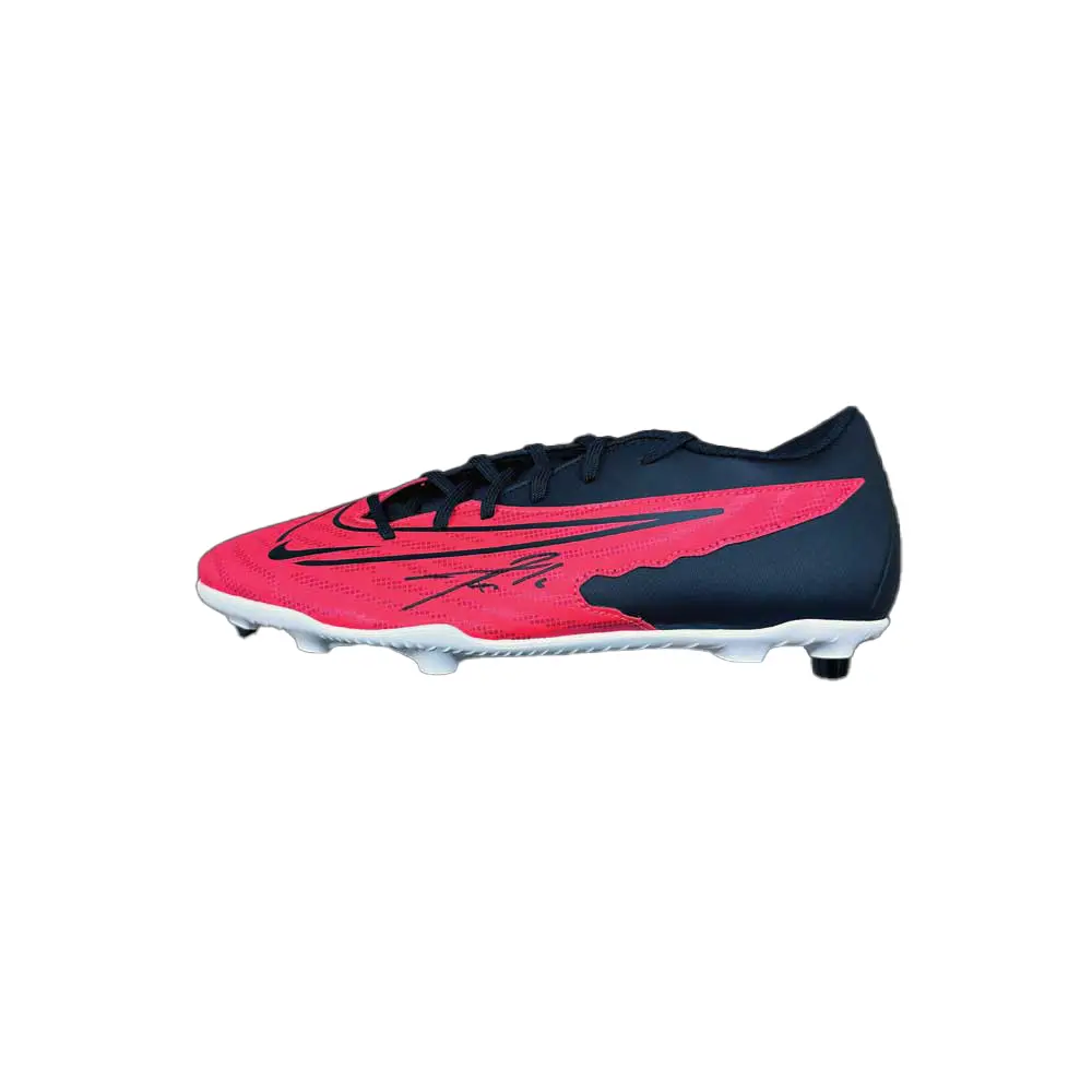 rodri signed Nike football boot