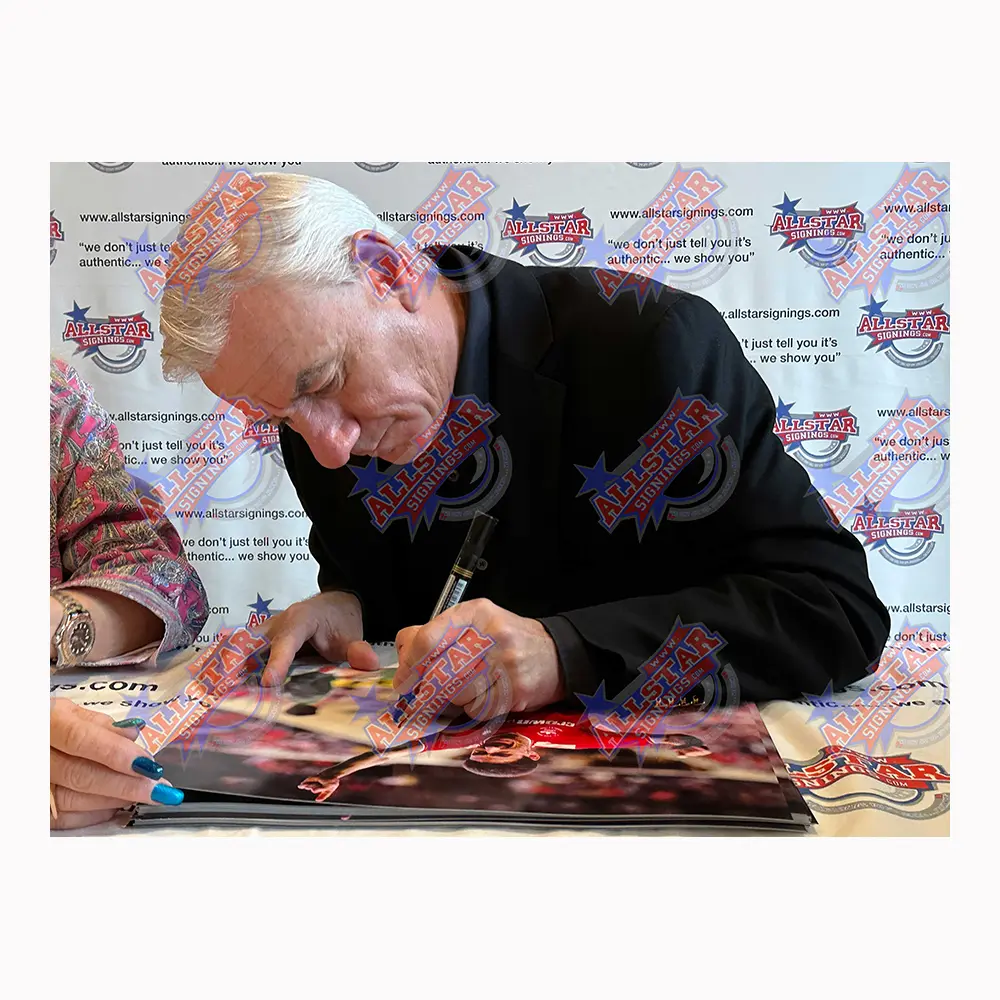 Ian Rush signed Liverpool photo