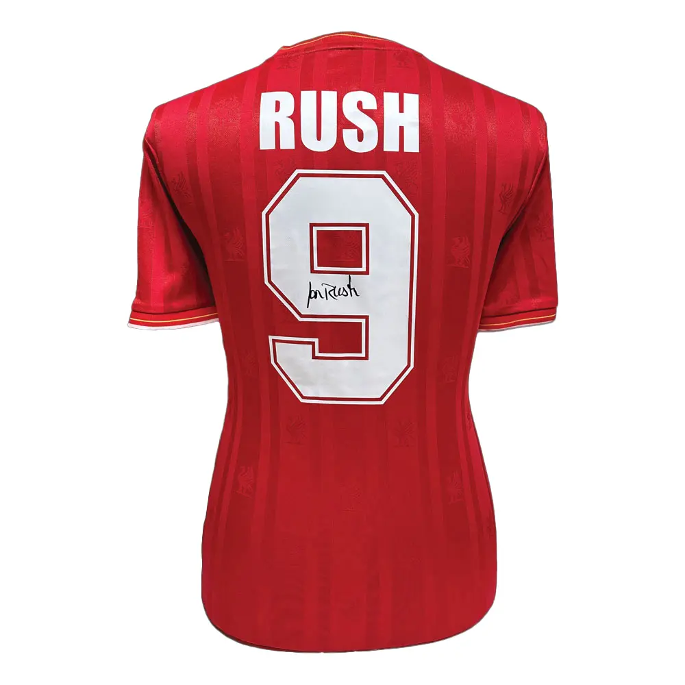 Ian Rush Signed Liverpool 9 shirt