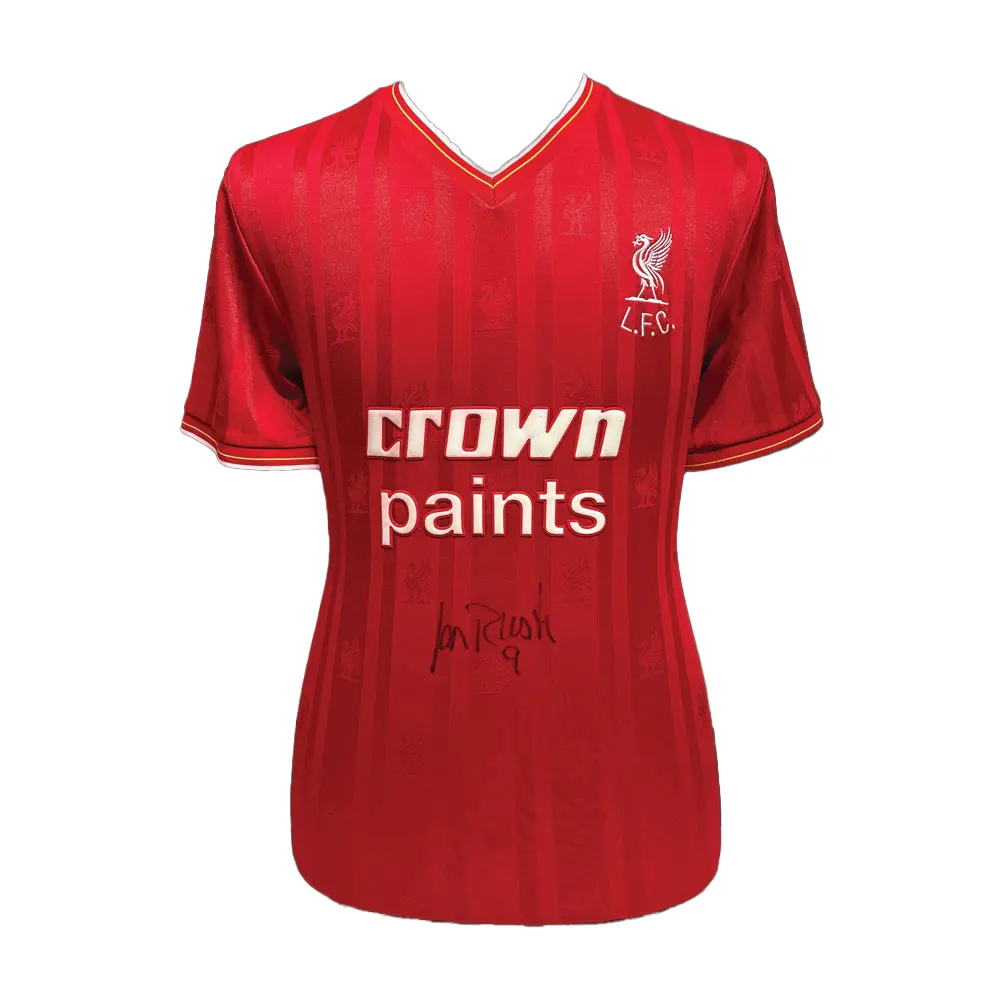 Ian Rush Signed Liverpool shirt
