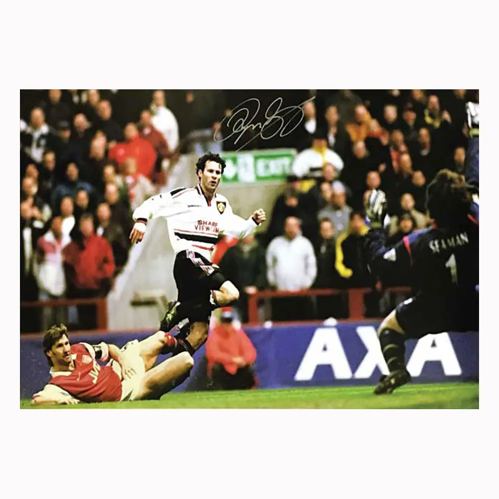 Ryan Giggs signed 1999 FA Cup Semi Final 30x20 photo